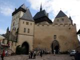 34- Repubblica Ceca, Karlstejn, luglio 2009. Il castello