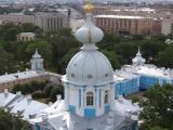 Вид со звонницы Смольного собора Вид со звонницы Смольного собора