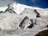 Nordend mit Monte Rosa Gletscher Nordend mit Monte Rosa Gletscher