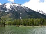 Canoes on String Lake