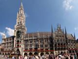 Marienplatz-Rathaus-... Munich...Germany.. panorama by geotsak Marienplatz-Rathaus-... Munich...Germany.. panorama by geotsak