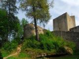 Landštejn severní opevnění 2009 Landštejn severní opevnění 2009