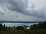 L'orage se prépare, sur la lac ...
