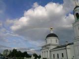 Радуга над Церковью Преображения Господня Радуга над Церковью Преображения Господня