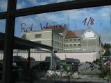 Der Blick vom Cafehaus auf das Gefängnis Feldkirch Der Blick vom Cafehaus auf das Gefängnis Feldkirch