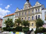 Strakonice - radnice a škola Strakonice - radnice a škola