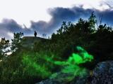 An unexplained green fog, Nybyen i Kristiansand