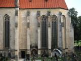 Milevsko, kostel sv. Jiljí, presbyterium, jižní strana