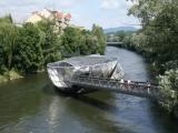 The island in the Mur_Graz_Austria The island in the Mur_Graz_Austria