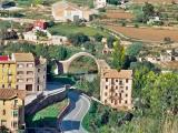 Restes de l'antic pont sobre el Cardener, a Cardona 88-MH Restes de l'antic pont sobre el Cardener, a Cardona 88-MH