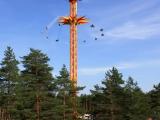 Star flyer. Tykkimäen huvipuisto, Kouvola, Finland Star flyer. Tykkimäen huvipuisto, Kouvola, Finland
