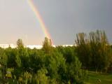 Rainbow over the Kostroma