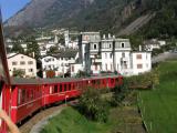Fahrt mit dem Bernina Express Fahrt mit dem Bernina Express