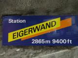 Svájc, Jungfrau Region, Jungfraubahn, Eigerwand megálló, SzG3  