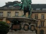 Rouen - Place du Général de Gaulle - View NE on Equestrian Statue of Napoléon 1865 by  Vital Dubray