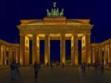 Berlin - Das Brandenburger Tor mit der Quadriga. Berlin - Das Brandenburger Tor mit der Quadriga.