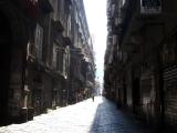 Via Benedetto Croce, the main street in Naples old town