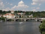 A view from the Charle's Bridge