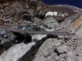 Gornergletscher, Anfang der Route zur Monte Rosa Hütte, August 2010 Gornergletscher, Anfang der Route zur Monte Rosa Hütte, August 2010