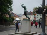 Statue in Nove mesto na morave
