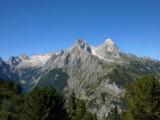 Hochblassen (2706m) and Alpspitze (2628m) seen from Schachen Hochblassen (2706m) and Alpspitze (2628m) seen from Schachen