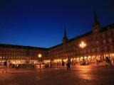 Madrid, Plaza Mayor at night Madrid, Plaza Mayor at night