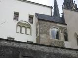 Olomouc/Olmütz - Romanesque windows of the former Przemyslid Palace now part of a museum Olomouc/Olmütz - Romanesque windows of the former Przemyslid Palace now part of a museum