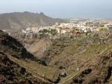 Adeje village from Barranco del Infierno - last optimistic view