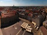 GER Augsburg City & Rathausplatz - Maximilianstrasse from Perlachturm Panorama by KWOT GER Augsburg City & Rathausplatz - Maximilianstrasse from Perlachturm Panorama by KWOT
