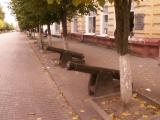 Смоленск. Бронзовые пушки на улице Ленина (бывшей Блонной) у входа в Исторический музей...