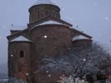 Metechi church in snow Metechi church in snow
