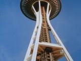 Space needle in Seattle WA, USA.