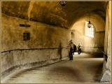 Labyrinths)) of the castle in Cesky Krumlov Labyrinths)) of the castle in Cesky Krumlov