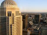 Looking south over downtown Louisville