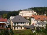 Luhačovice lázeňský dům PALACE ze Zatloukalové ulice Luhačovice lázeňský dům PALACE ze Zatloukalové ulice