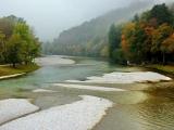 Nebel über der Isar bei Bad Tölz - Fog over the river Isar near Bad Tölz