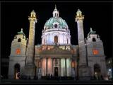Karlskirche, night Karlskirche, night