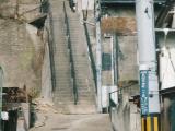 長田天神町の急な階段 Steep slope of Nagatatenjincho 長田天神町の急な階段 Steep slope of Nagatatenjincho