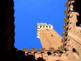 "Torre del Mangia..vista dall'interno del Palazzo Comunale"