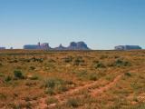 Approaching Monument Valley