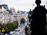 Vista desde el museo nacional de Praga Vista desde el museo nacional de Praga