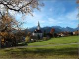 Blick vom Kurpark in Schwangau Blick vom Kurpark in Schwangau
