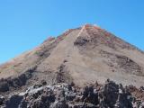 La cima del Teide (3718 m)