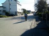 Drunk man in the street Drunk man in the street