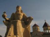თამარ მეფის ძეგლი/Sculpture of Tamara Queen. One of powerfull rulers of medieval Georgia. 