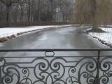 winter in Neues Schloss Schleiueheim park