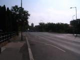 Siófok, hídon