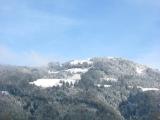 schnee auf den bergen