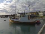 Boat on Barents sea,Vadso