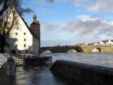 Steinerne Brücke, Regensburger Salzstadel Steinerne Brücke, Regensburger Salzstadel